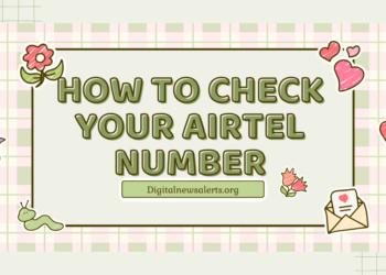 how to check airtel number