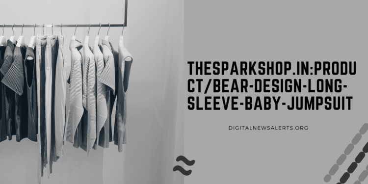 thesparkshop.in:product/bear-design-long-sleeve-baby-jumpsuit