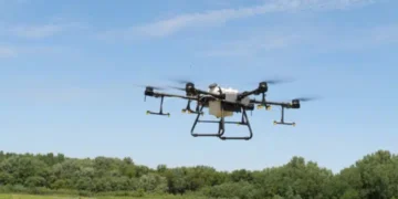 Precision Farming: Using Drones for Crop Spraying in Auburn