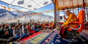 The Dalai Lama’s Journey to Ladakh