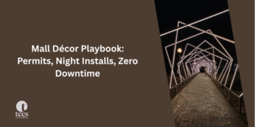 Mall Décor Playbook: Permits, Night Installs, Zero Downtime