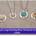 How To Style Large Sterling Silver Pendants For Modern Looks