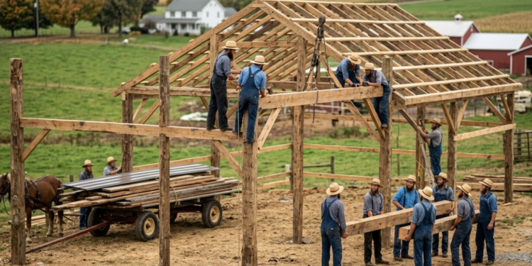 Amish pole buildings