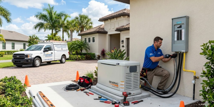 generator installation in Sarasota
