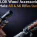 M-LOK wood accessories