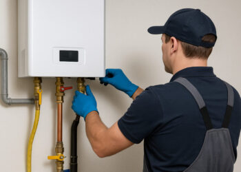 How a Tankless Water Heater Installation Saves Space and Energy