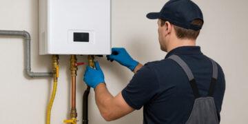How a Tankless Water Heater Installation Saves Space and Energy