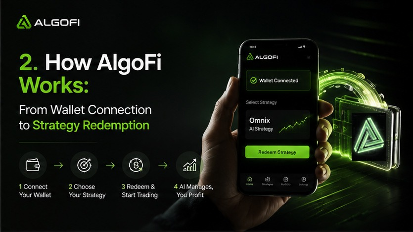 How AlgoFi Works: From Wallet Connection to Strategy Redemption